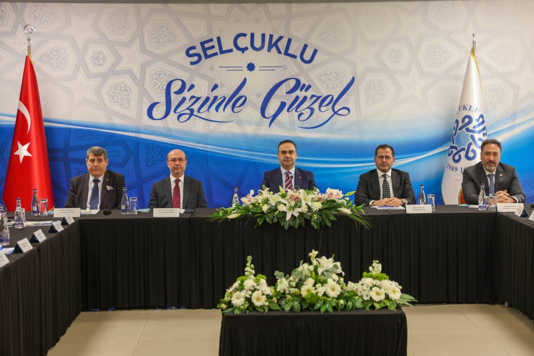 Sanayi ve Teknoloji Bakanı Kacır’ı Selçuklu Belediyesi ağırladı 9